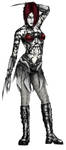 Countess of Carnage, Necro by arcanemacabre