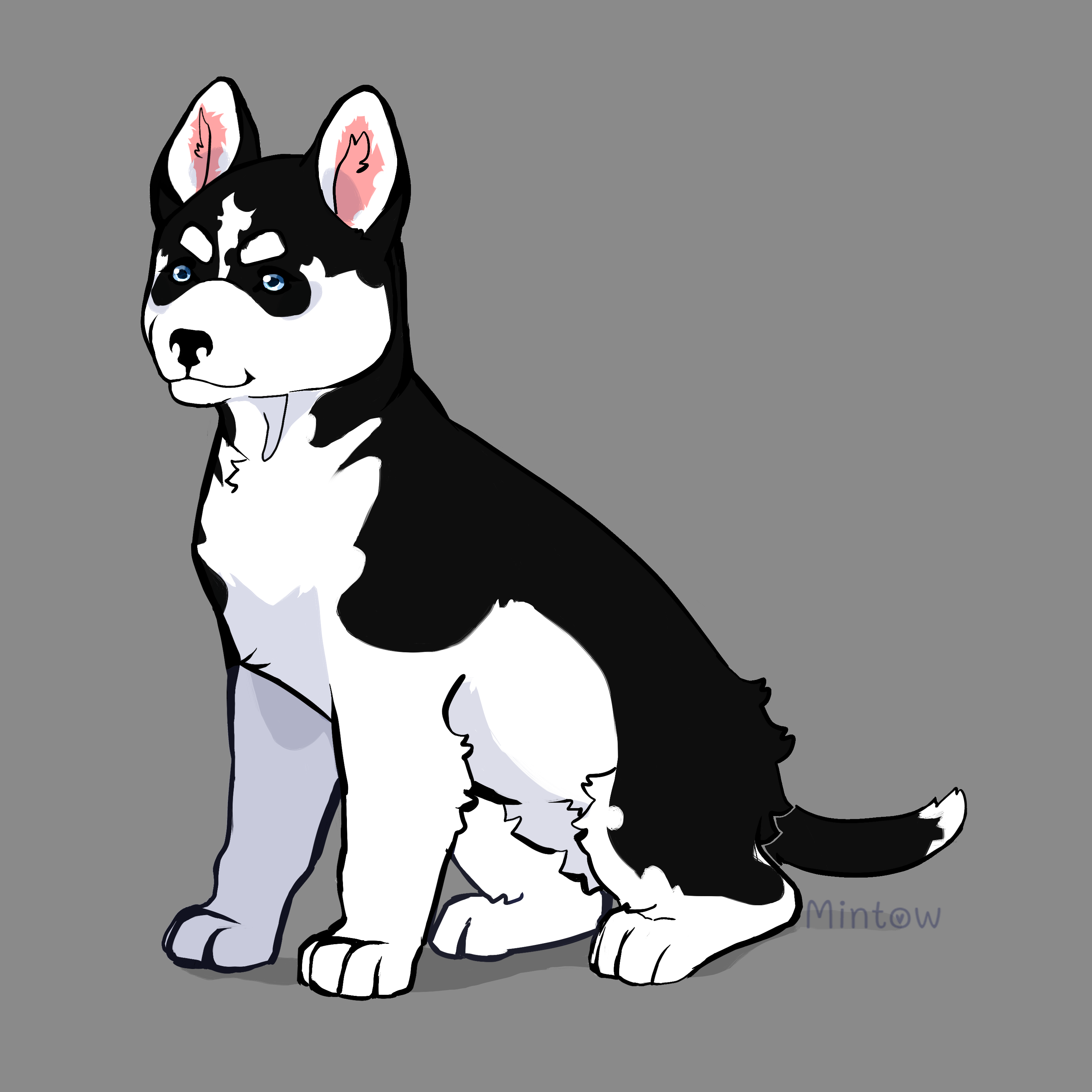 Husky Deviantart Husky by Mintow on DeviantArt