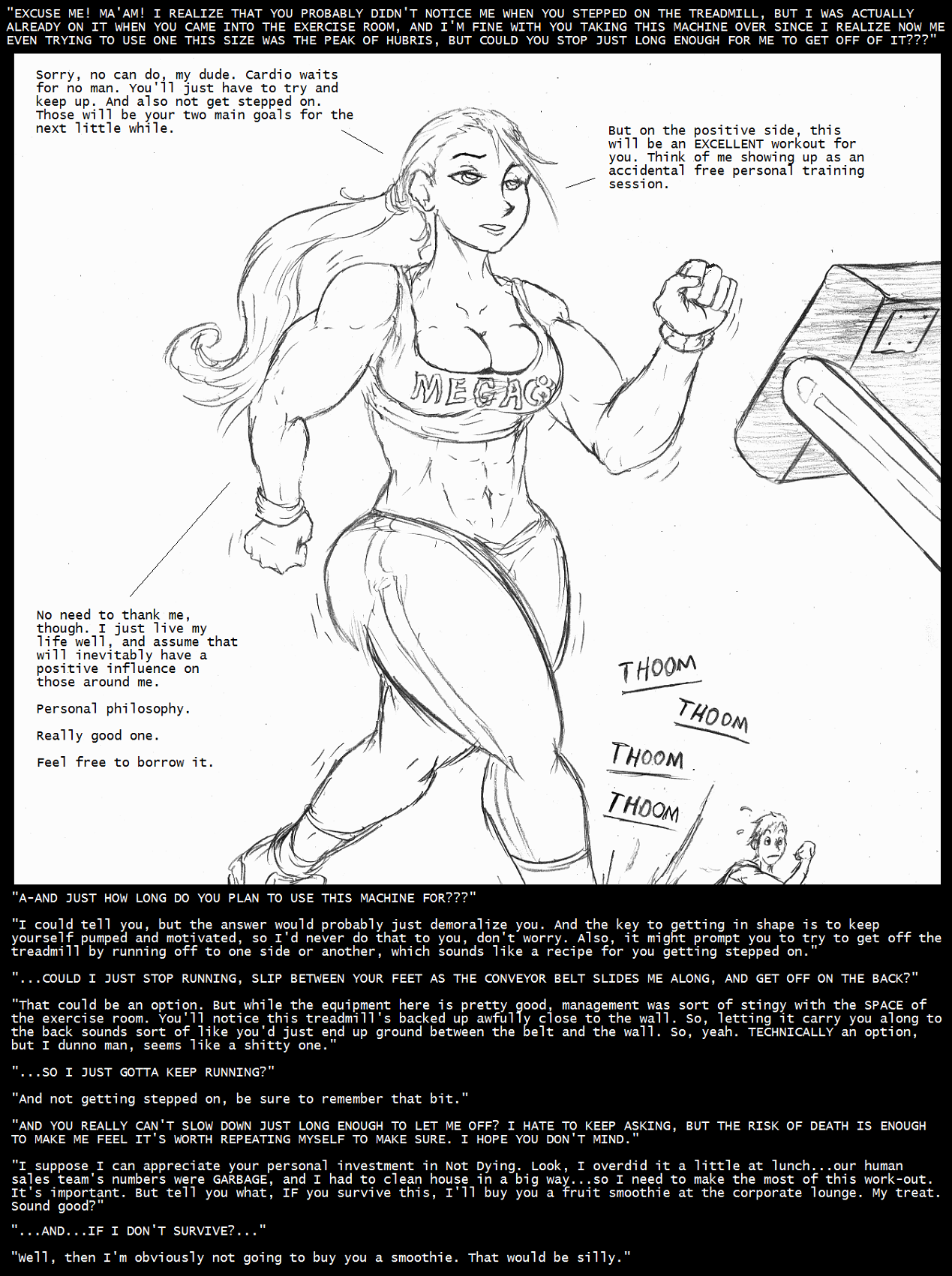 Gym Giantess