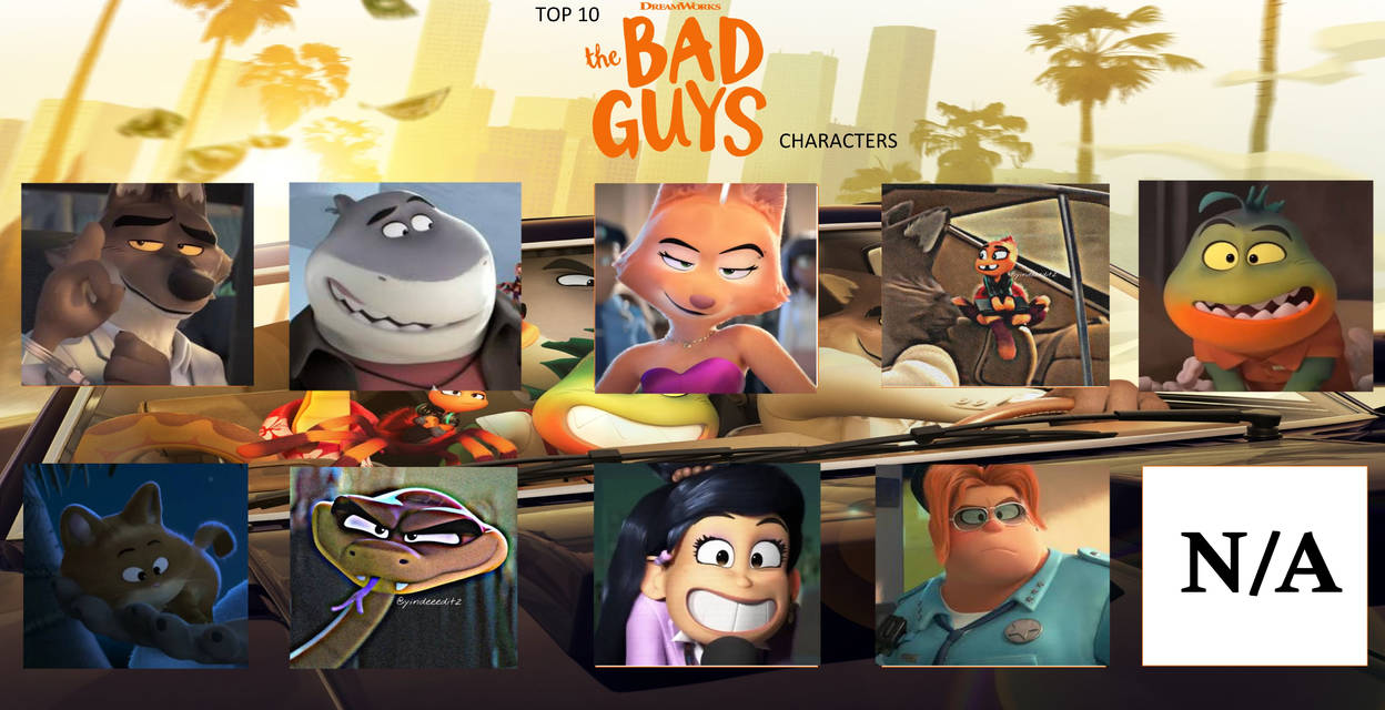 Deviantart Bad Characters My Top 9 favorite The Bad Guys characters by Dreypare on DeviantArt
