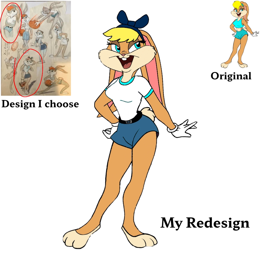 Rosey Ann Rabbit Rosy Bunny Redesign by Dreypare on DeviantArt
