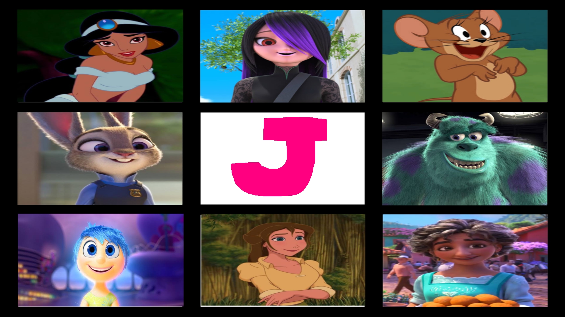 Letter R J Characters My Favorite Letter J characters by Dreypare on DeviantArt