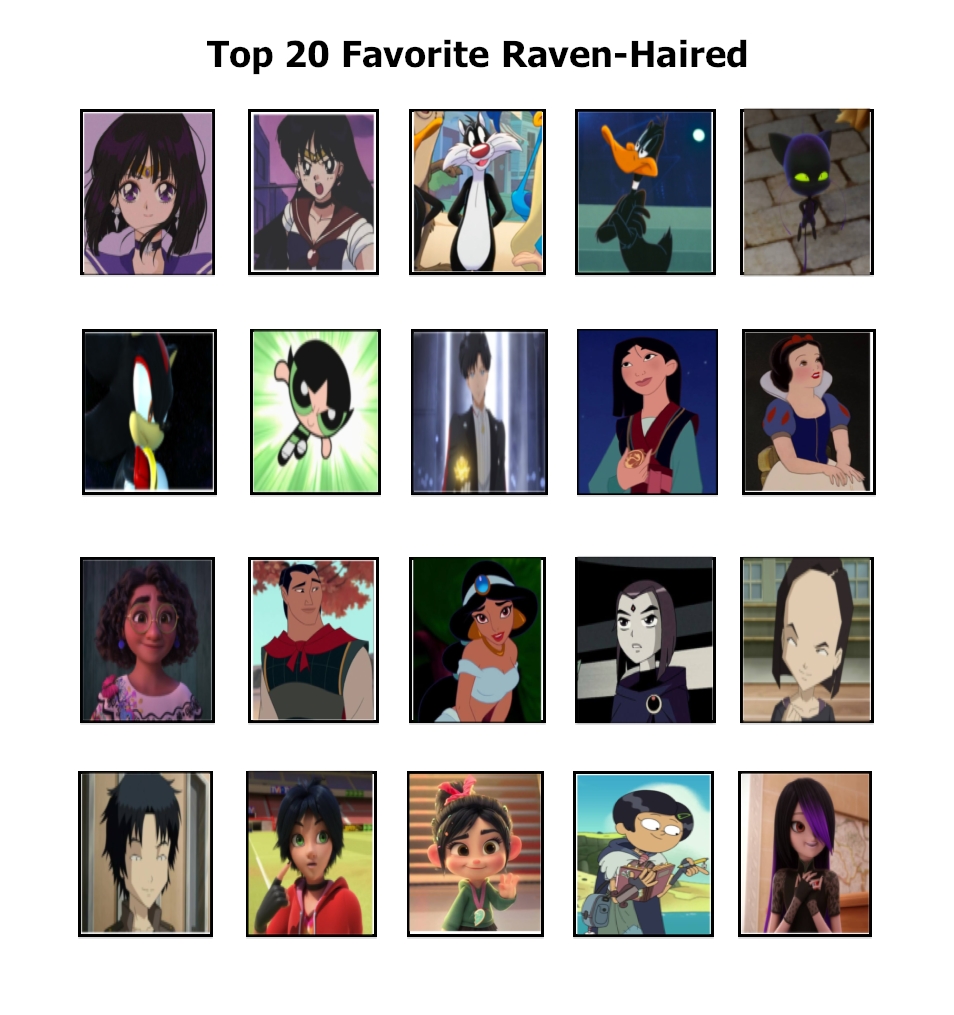 My Top 20 Favorite Raven Haired By Dreypare On Deviantart My Top 20 Favorite Raven Haired By Dreypare On Deviantart