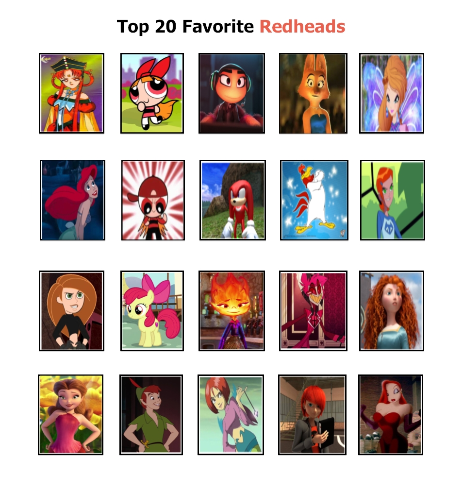 My Top 20 Favorite Redheads By Dreypare On Deviantart My Top 20 Favorite Redheads By Dreypare On Deviantart
