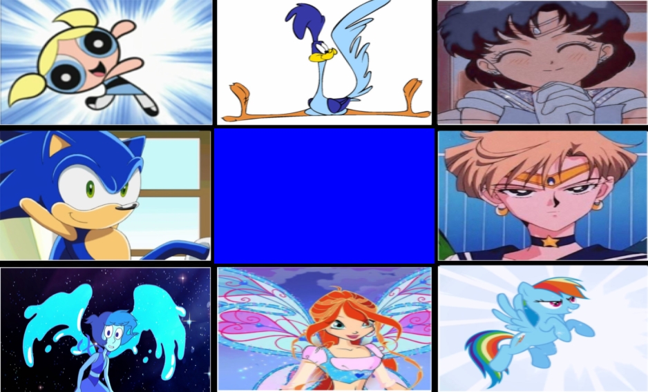 Blue Rings Character My Favorite Blue Characters by Dreypare on DeviantArt