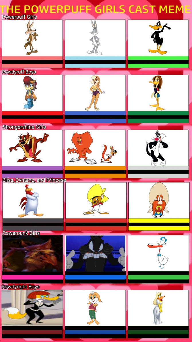 Powerbuff PowerBuff Tunes (Extended Version Cast meme) by Dreypare on DeviantArt