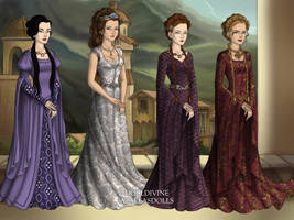 Ladies of Purple Wedding