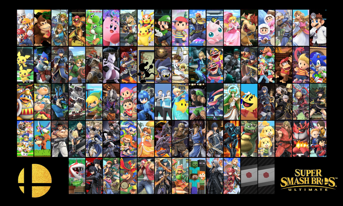 SSBU - Everyone Is HERE! Wallpaper by DrewBear0496 on DeviantArt