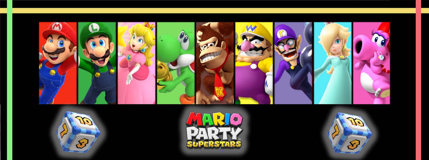 Mario Party Superstars Roster Wallpaper by DrewBear0496 on DeviantArt