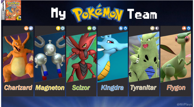 I FINISHED IT!! All of my team members for the first time I completed my  first game, Pokémon Brick Bronze! : r/MandJTV