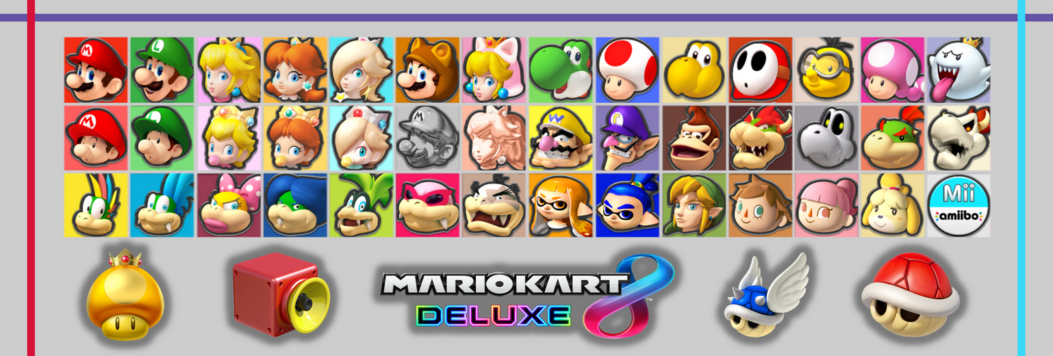 Mario Kart 8 Deluxe Wallpaper By DrewBear0496 On DeviantArt mario-kart-8-deluxe-wallpaper-by-drewbear0496-on-deviantart