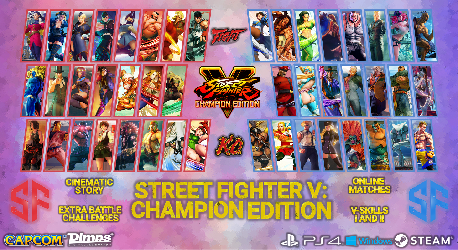 Street Fighter V Champion Edition Wallpaper by DrewBear0496 on