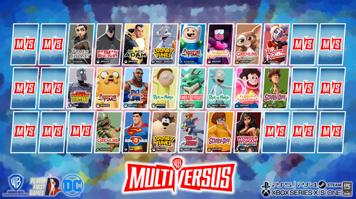 Warner Bros. MultiVersus Wallpaper V2 by DrewBear0496 on DeviantArt