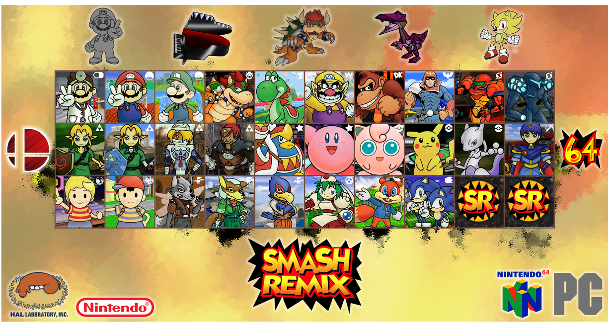 Smash Remix (SSB N64 Mod) V2 Wallpaper by DrewBear0496 on DeviantArt