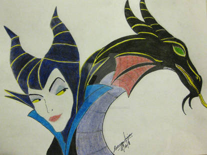 Maleficent and Dragon