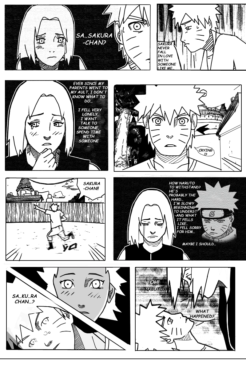 NARUSAKU doujinshi 'JUST SMILE' PAGE 3 ENG