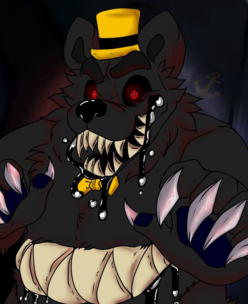 Nightmare Fredbear-Fanart/FNAF4 by FuntimeFNAF2020 on DeviantArt