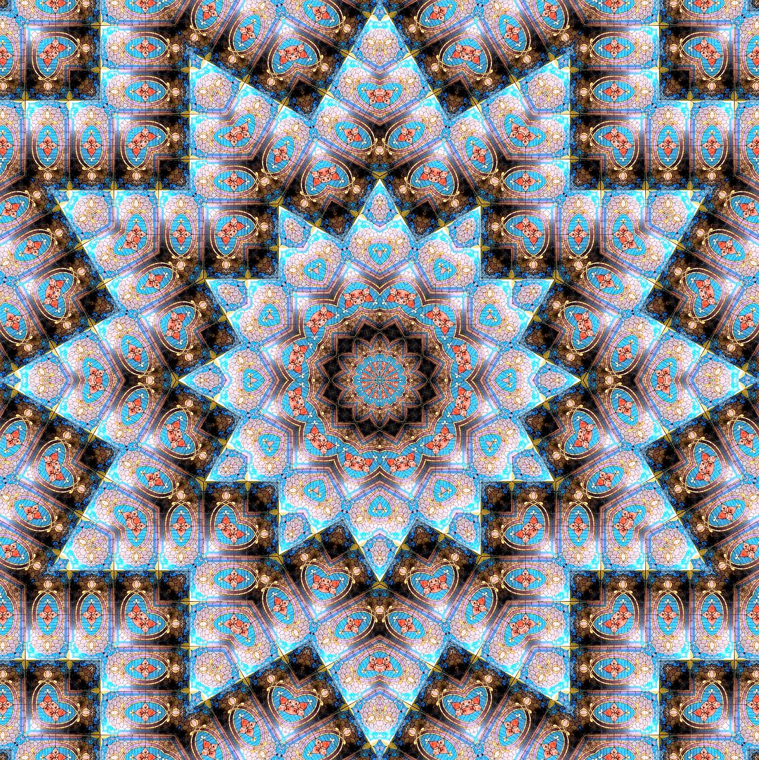 Blue 3D Starflower