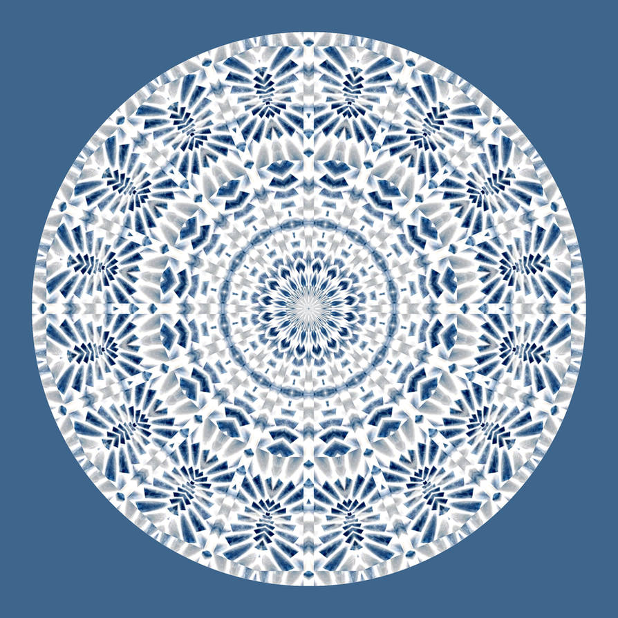 Blue Mandala 8 By Janclark On Deviantart