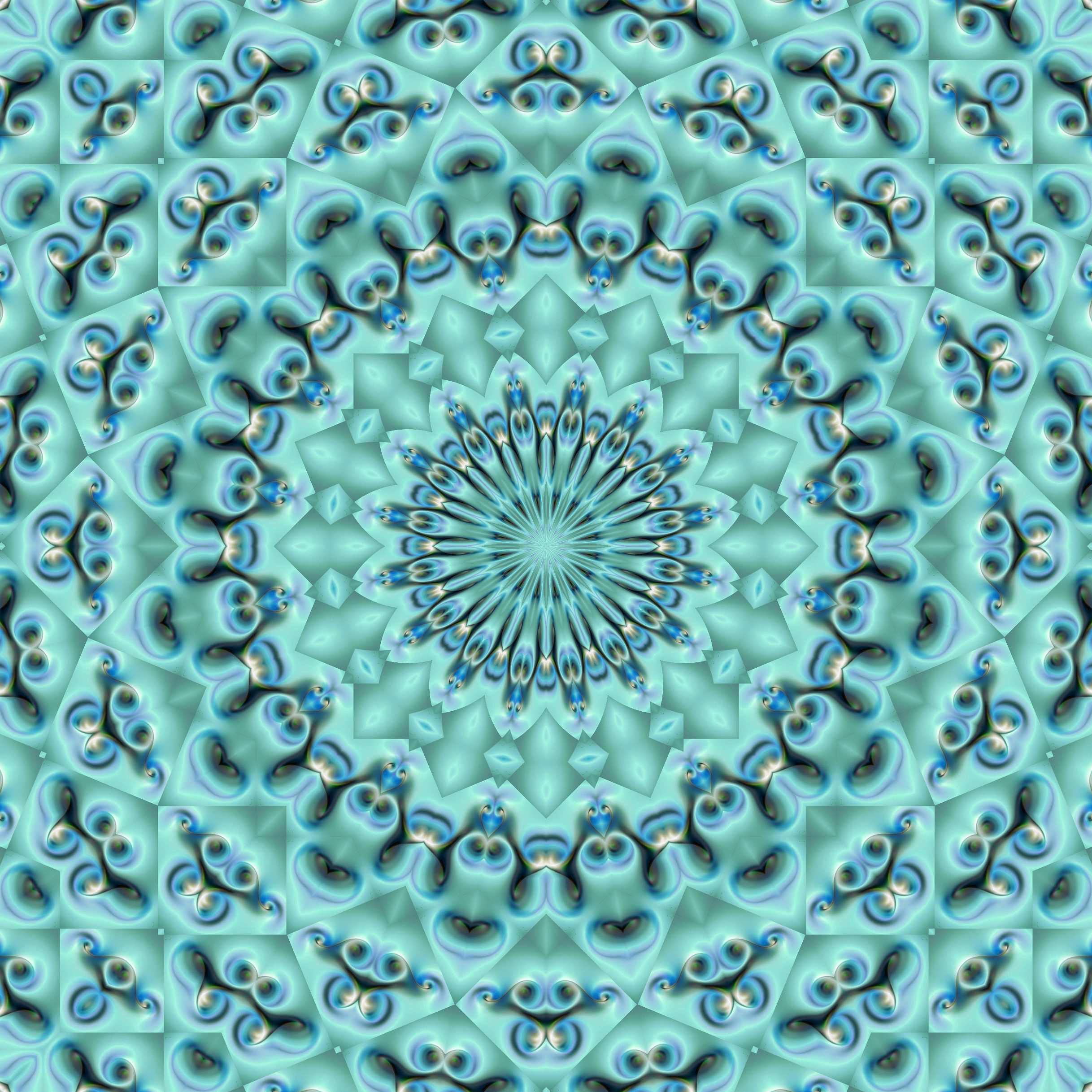 Aquamarine Tile 3