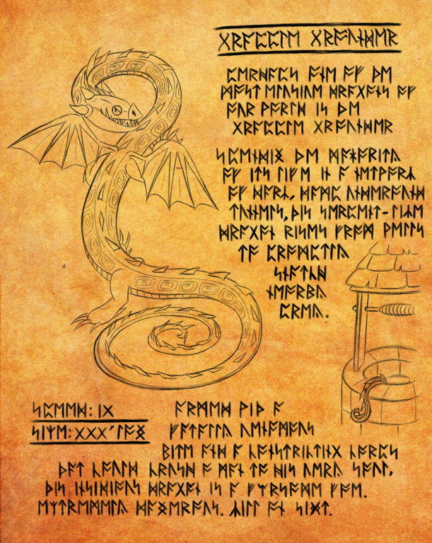 Dragonology Dragon Script Translator