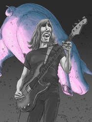 Roger Waters (Pink Floyd) Caricature