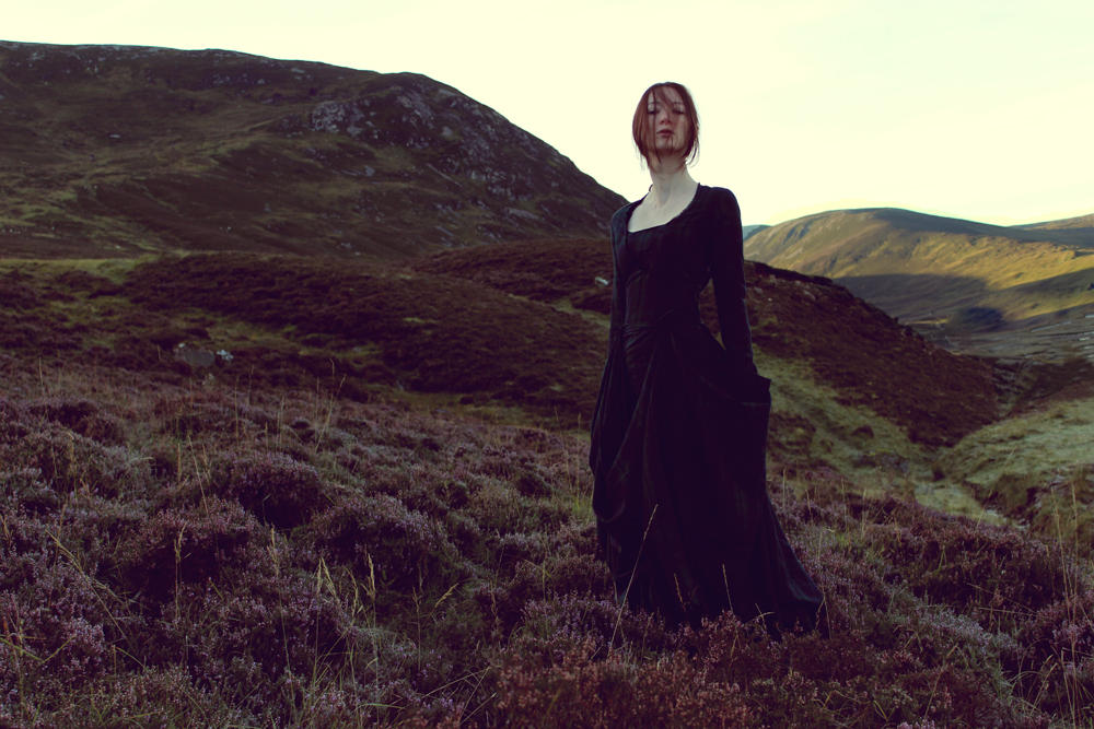 Woman in the Highlands by FleurDelacour
