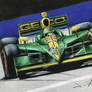 Tony Kanaan Lotus -Autographed