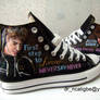 Bieber fanart on Converse