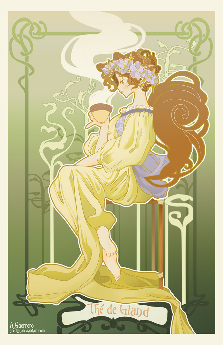 Acorn Tea in the Treetops by Arechan
