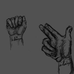 Hand sketches