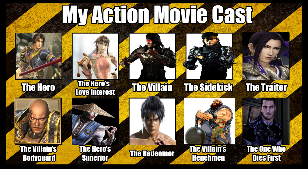 My Action Movie Cast