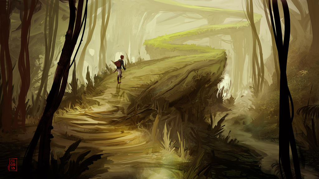 Mysterious Path by JohnoftheNorth on DeviantArt