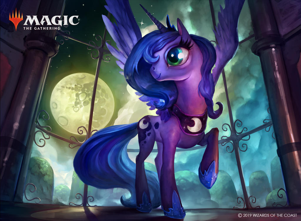 princess luna mtg card So when I got my silver border MLP cards that were purchased from the Hasbro site I got 2 silver border cards. Was this a packaging error because I didn't Nightmare Moon Mtg | eBay