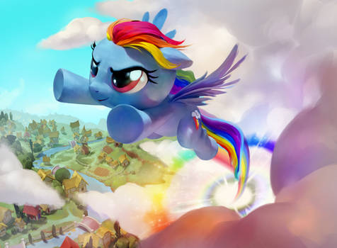 MtG - Ponies: The Galloping 2 - Rainbow Dash