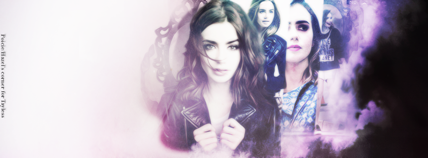 Lily Collins. | Facebook timeline.