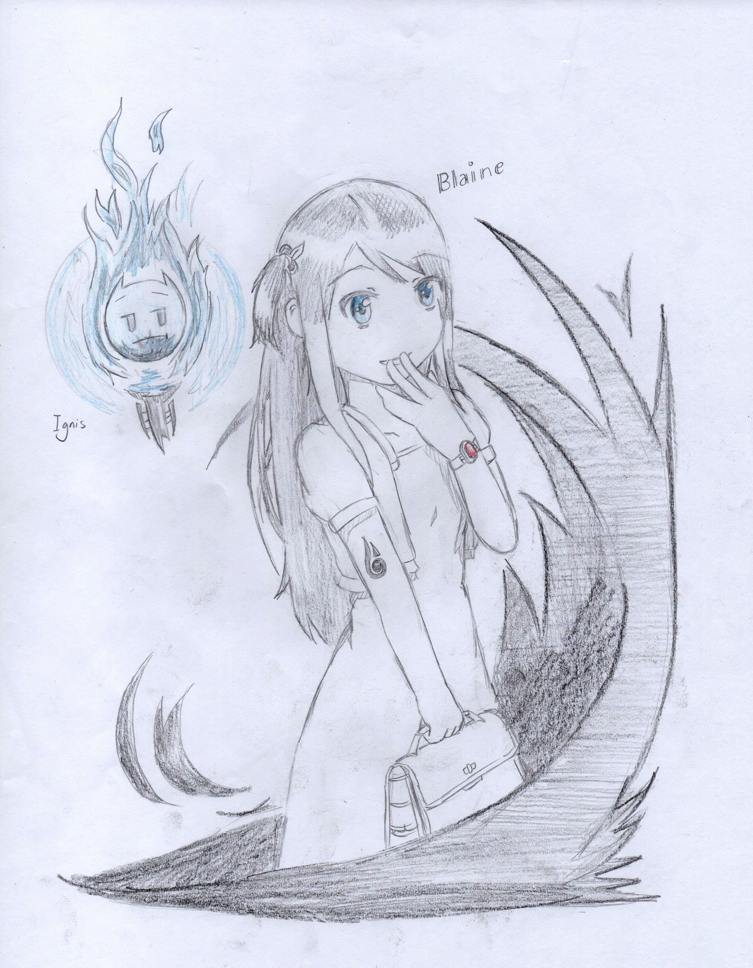 Blaire (Relic Drawing) by gmsp123 on DeviantArt