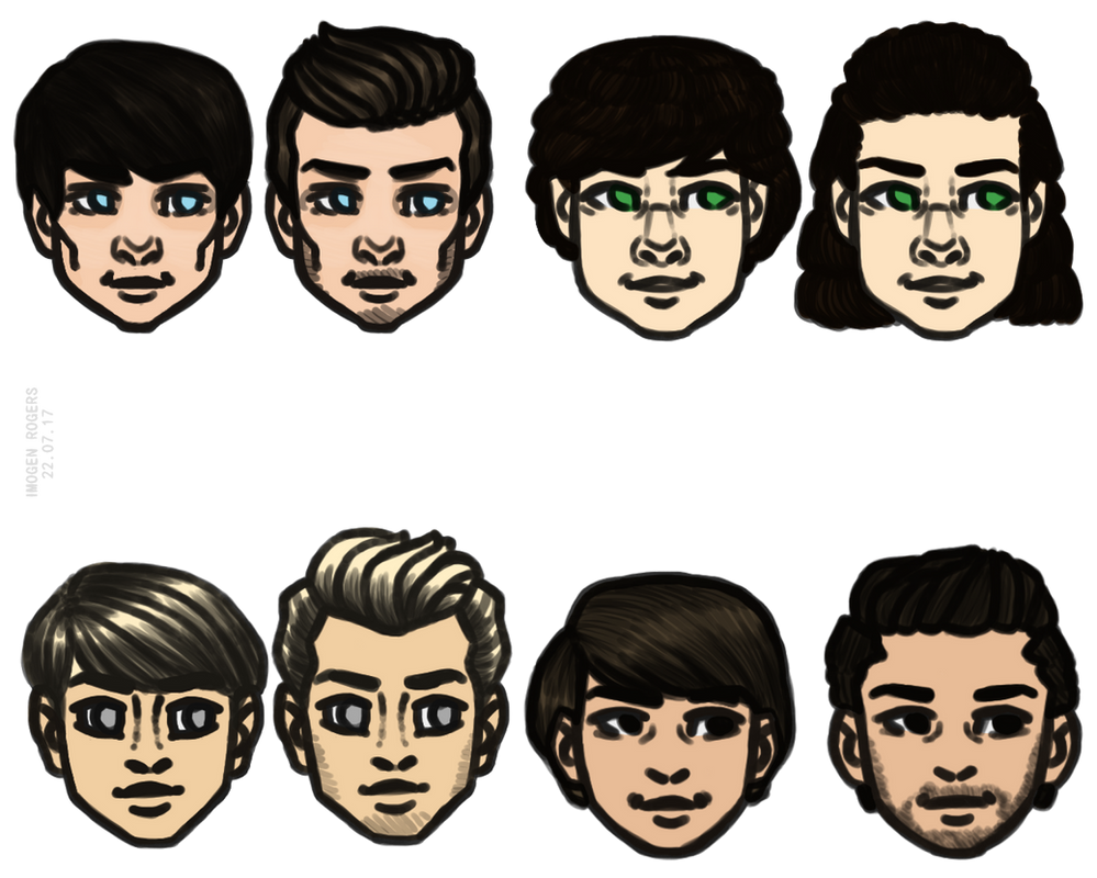 One Direction 2010 Vs 2017 By Jimtigerlily On Deviantart One Direction 2010 Vs 2017 By Jimtigerlily