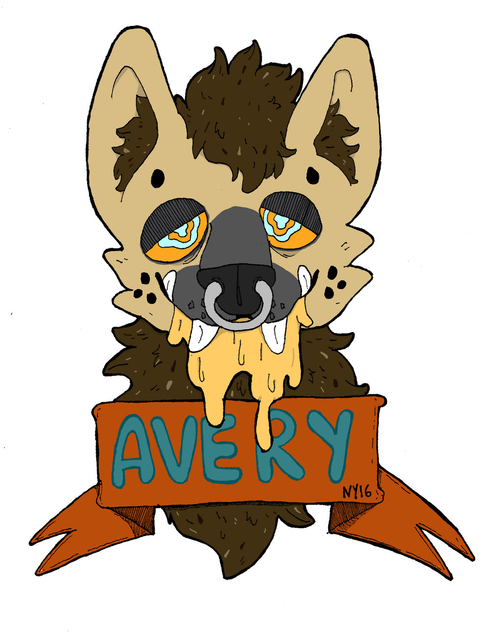 :SICK Badge:- Avery by NotAGutterRat on DeviantArt