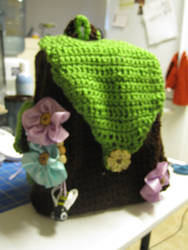 garden theme purse