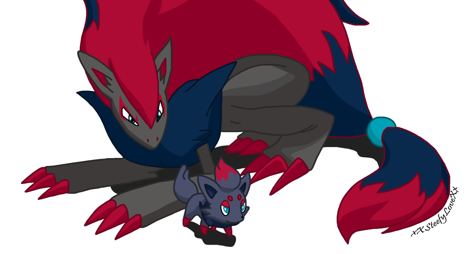 Zorua and Zoroark- Dream World