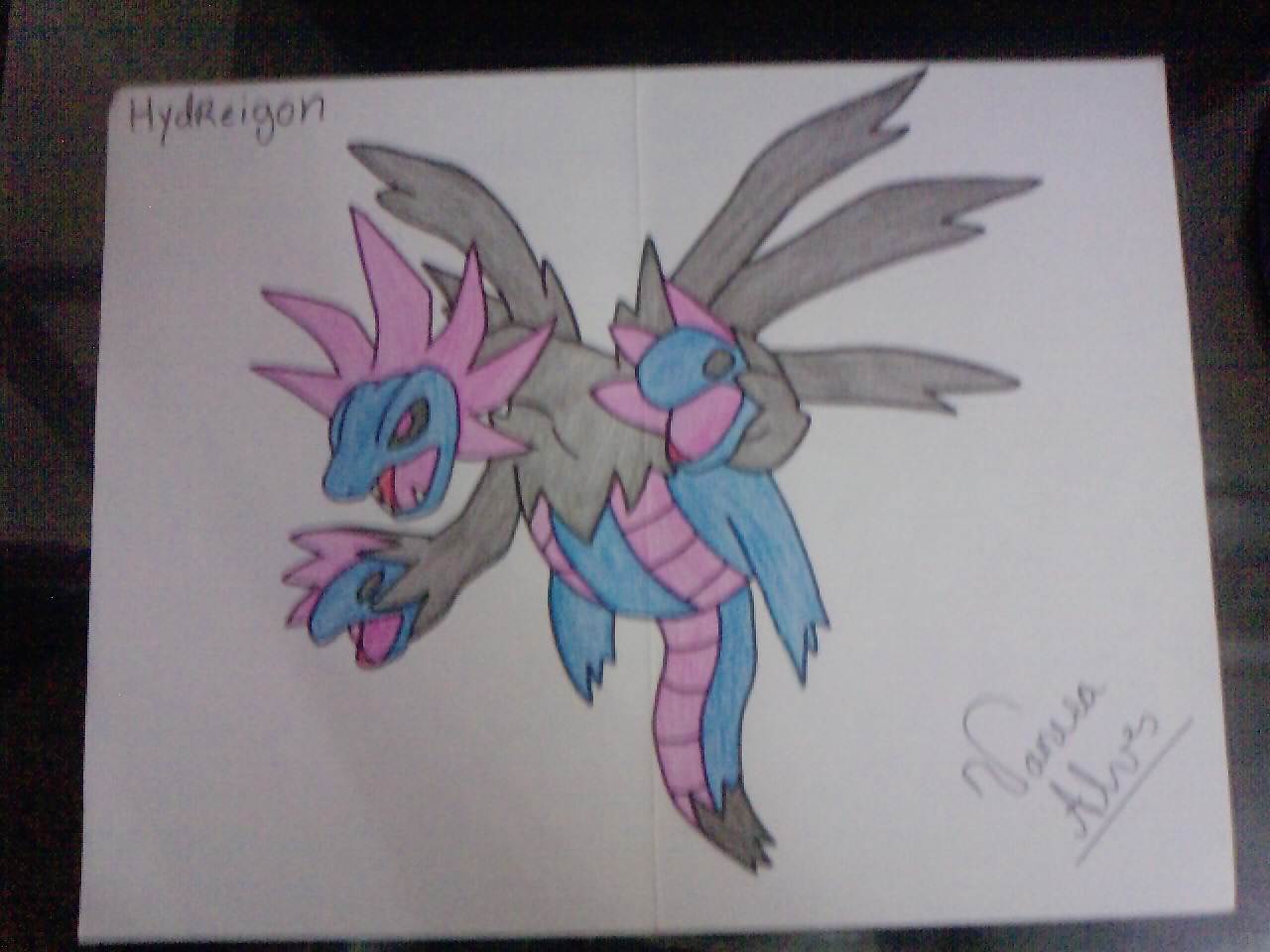 My Hydreigon Draw- Practice