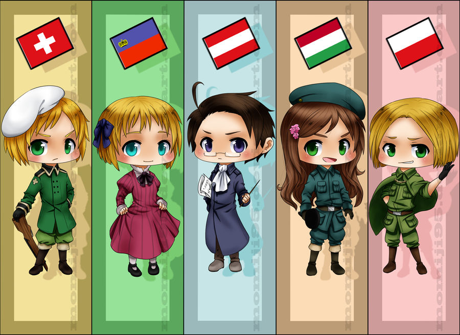 APH - Bookmark set 3 by Momiji95 on DeviantArt