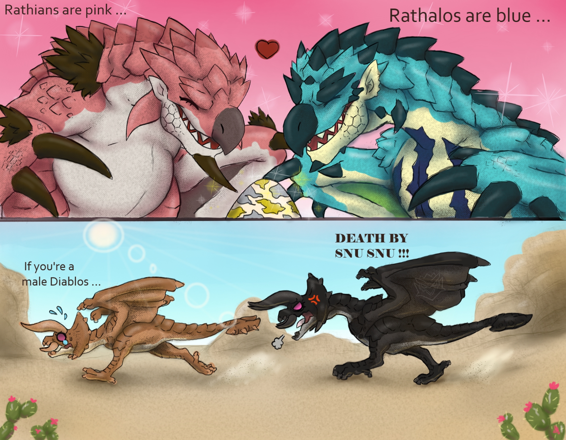 Diablos Variants by BangBooDoragon on DeviantArt