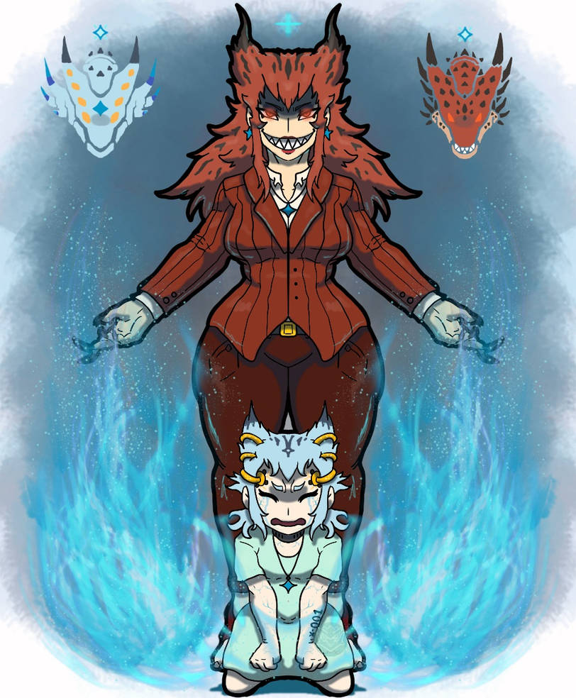 Xeno'Jiiva and Safi'Jiiva by BangBooDoragon on DeviantArt