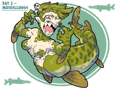 MerMay 2022 Day 2 - Muskellunge