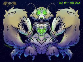 MerMay 2022 Day 29 - Yeti Crab