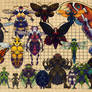 MGC Entomology Edition Size Chart
