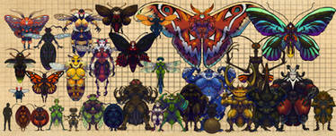 MGC Entomology Edition Size Chart