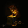 Krita Challenge 1225 Chiaroscuro - Ginger's Gift
